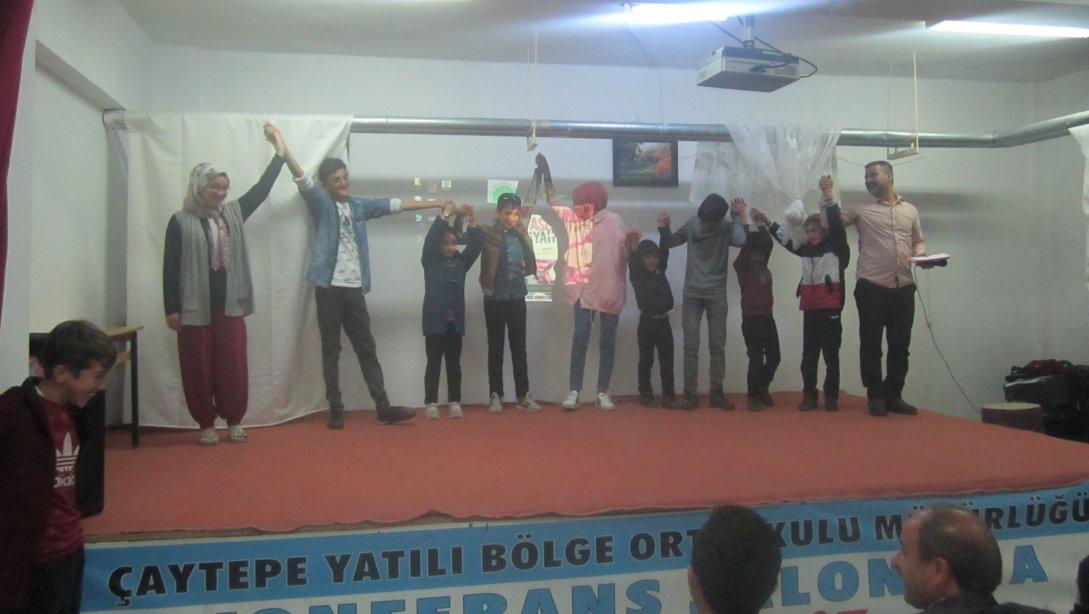 Çaytepe YBO Öğrencilerince Tiyatro Gösterisi Gerçekleştirildi.