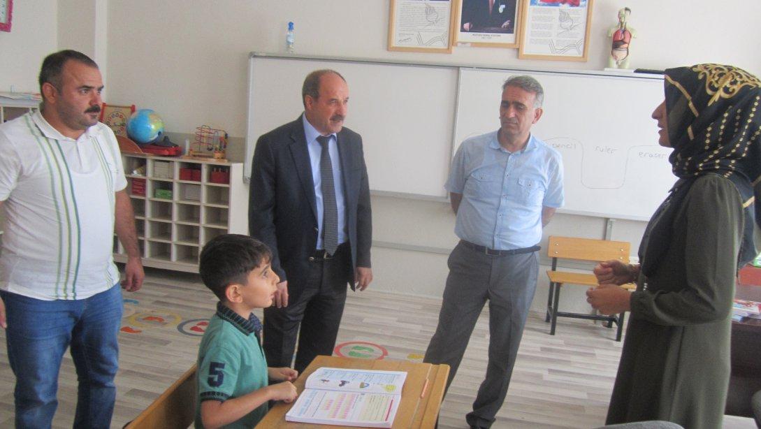Okul Ziyaretleri Kapsamında İlçemiz Şehit Serkan Gençer İlkokulu Ziyaret Edildi.